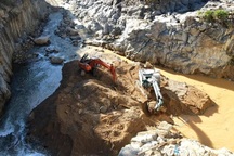 Tìm kiếm nạn nhân mất tích ở Rào Trăng gặp nhiều khó khăn tại bãi bồi