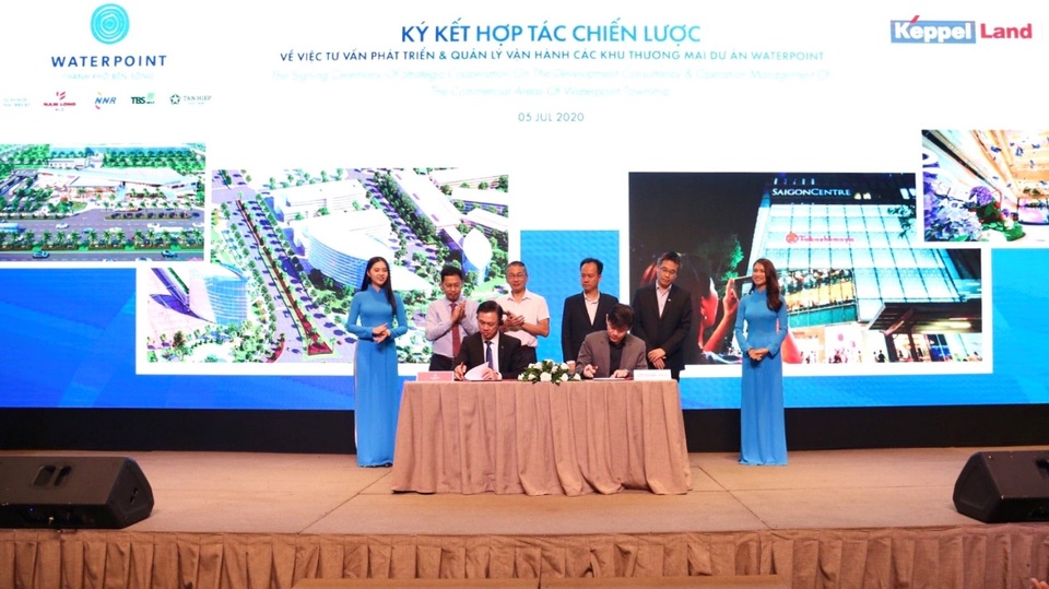 Keppel Land tham gia phát triển quỹ đất thương mại tại Waterpoint - 1 Keppel Land tham gia phát triển quỹ đất thương mại tại Waterpoint - 1