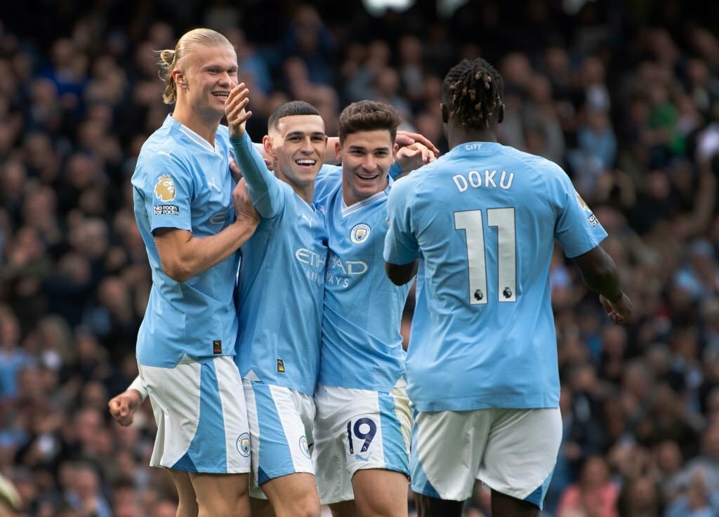 Haaland nổ súng, Man City trở lại ngôi đầu bảng - 1 Haaland nổ súng, Man City trở lại ngôi đầu bảng - 1
