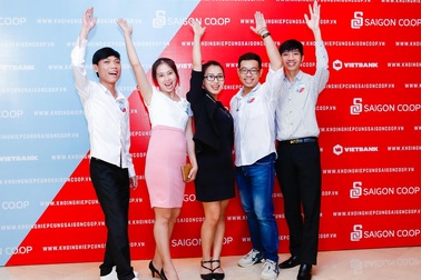 Dàn thí sinh đa dạng trong “1 tỷ khởi nghiệp cùng Saigon Co.op”