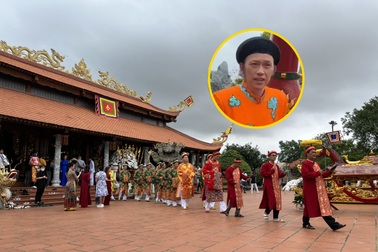 Đền thờ Tổ 100 tỷ đồng của Hoài Linh ra sao trong dịp giỗ Tổ sân khấu?
