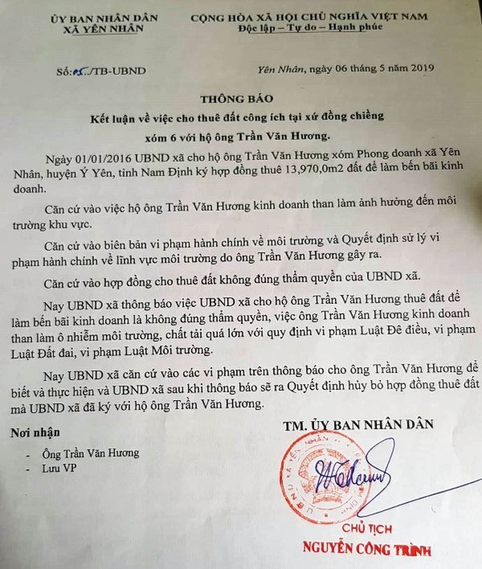 Nam Định: Dân khốn khổ vì những bãi tập kết than trái phép gây ô nhiễm môi trường - 4 Nam Định: Dân khốn khổ vì những bãi tập kết than trái phép gây ô nhiễm môi trường - 4
