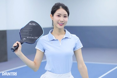 Hoa khôi Hà Nội 2025 sẽ chơi hết mình ở giải pickleball báo Dân trí