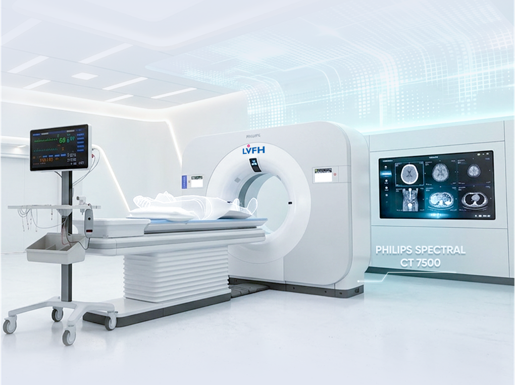Bệnh viện Quốc Tế Thăng Long Lạc Việt tiên phong triển khai máy chụp CT phổ - 2 Bệnh viện Quốc Tế Thăng Long Lạc Việt tiên phong triển khai máy chụp CT phổ - 2