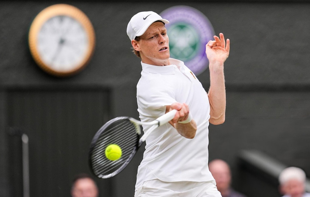 Sinner chinh phục kỷ lục tồn tại hơn 50 năm tại Wimbledon - 1 Sinner chinh phục kỷ lục tồn tại hơn 50 năm tại Wimbledon - 1