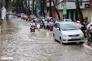 Cải tạo đường, làm cống thoát nước nhưng... vẫn ngập