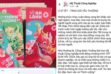Tranh cãi trường đại học mỹ thuật hàng đầu bán bao lì xì do... AI vẽ