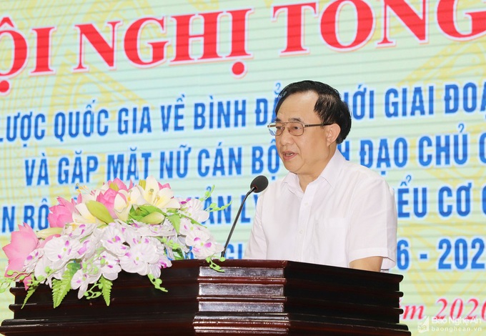Nghệ An: Vì sự tiến bộ phụ nữ - Bài 2: Nâng cao vị thế phụ nữ trên mọi lĩnh vực - Ảnh 1. Nghệ An: Vì sự tiến bộ phụ nữ - Bài 2: Nâng cao vị thế phụ nữ trên mọi lĩnh vực - Ảnh 1.