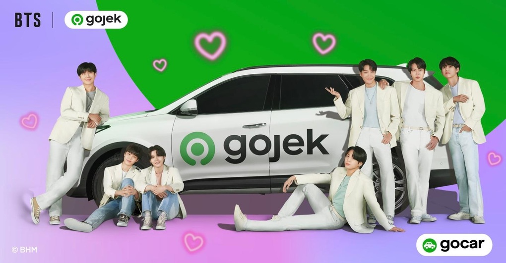 Hợp tác với BTS, Gojek mang đến nhiều trải nghiệm thú vị cho khách hàng - 1 Hợp tác với BTS, Gojek mang đến nhiều trải nghiệm thú vị cho khách hàng - 1