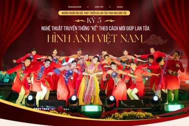 Nghệ thuật truyền thống "kể" theo cách mới giúp lan tỏa hình ảnh Việt Nam