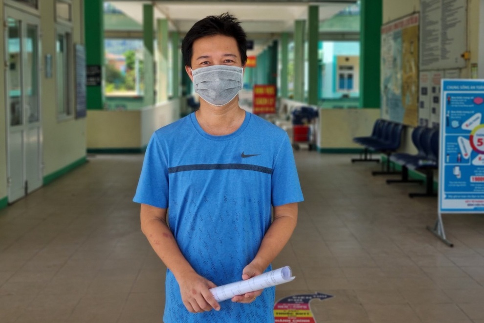 F0 kể sự hồi hộp khi âm tính rồi dương tính trong quá trình điều trị - 1 F0 kể sự hồi hộp khi âm tính rồi dương tính trong quá trình điều trị - 1