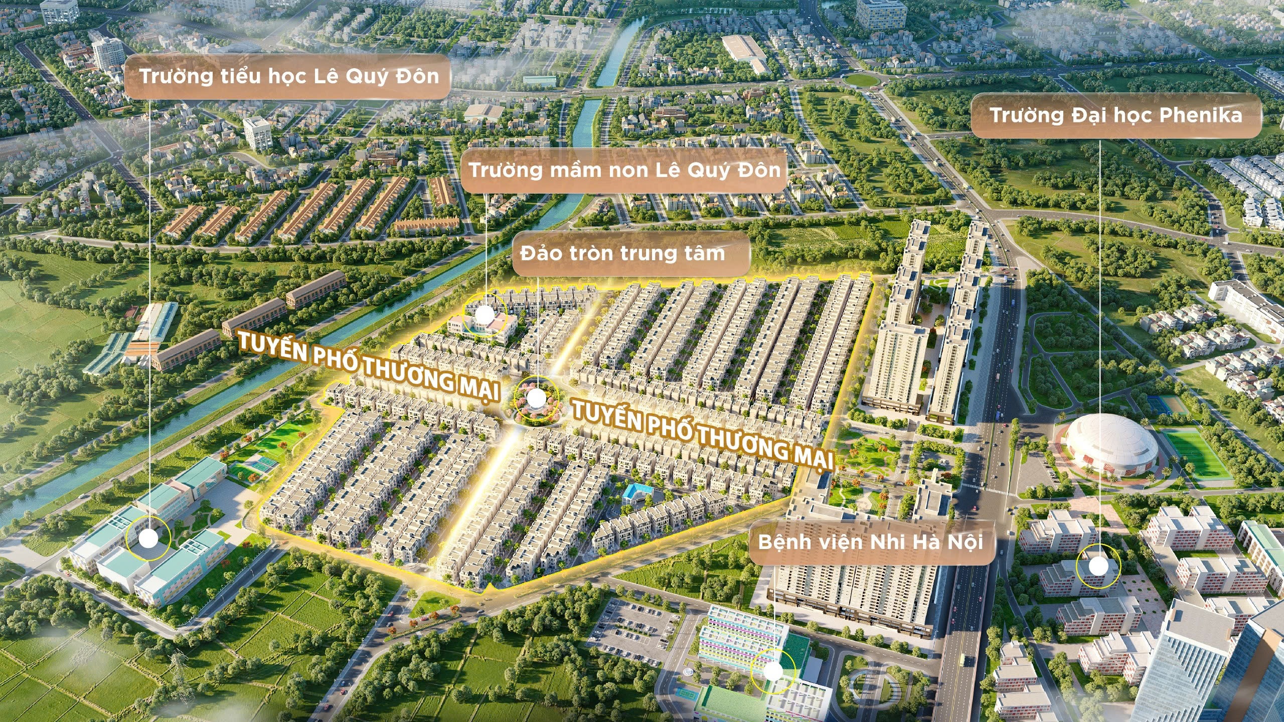 Peningkatan infrastruktur meningkatkan real estat di Hanoi Barat - 1 Cú hích hạ tầng nâng tầm bất động sản phía Tây Hà Nội - 1