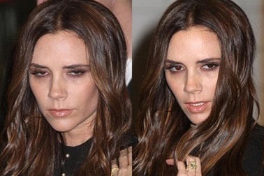 Bà Becks “lộ” mặt già nua và mệt mỏi vì kiệt sức