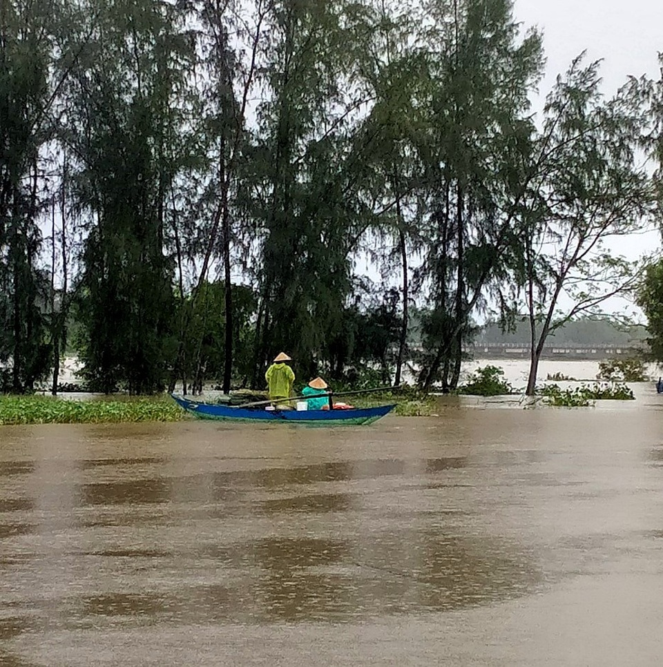 Người dân đổ ra đường giăng lưới bắt cá giữa lũ lớn - 11 Người dân đổ ra đường giăng lưới bắt cá giữa lũ lớn - 11