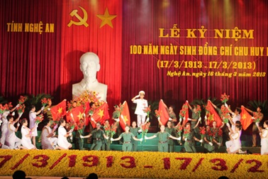 Kỷ niệm 100 năm ngày sinh Đại tướng Chu Huy Mân