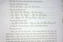 Cô giáo phạt học sinh lớp 3 uống nước giặt giẻ lau bảng