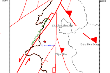 Xác định nguyên nhân gây động đất tại Điện Biên