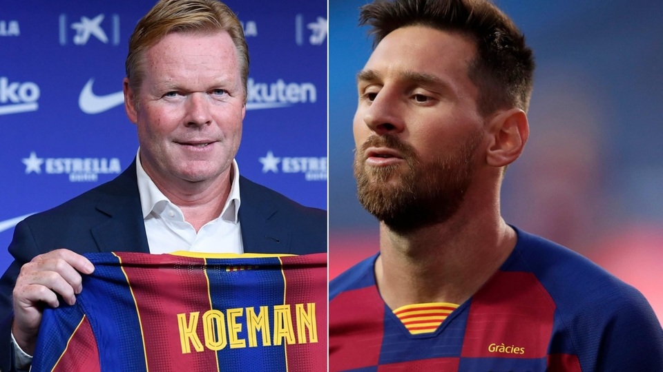 HLV Ronald Koeman nói gì về tin đồn mâu thuẫn với Messi? - 1 HLV Ronald Koeman nói gì về tin đồn mâu thuẫn với Messi? - 1