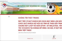 Người hâm mộ Việt Nam “bức xúc” vì vé hết chỉ sau… 5 phút