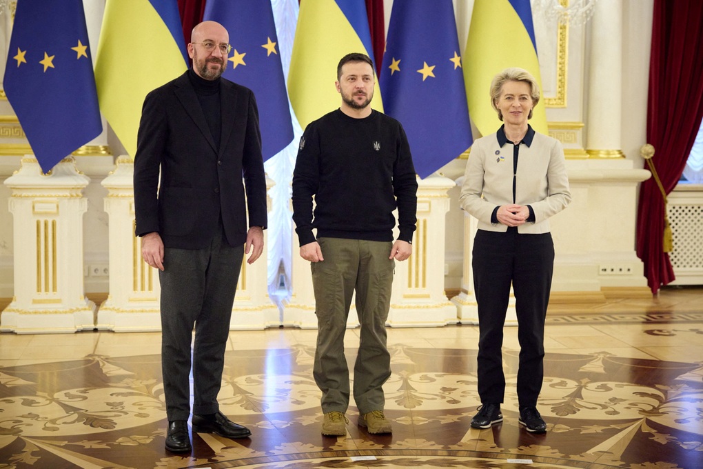 EU khởi động đàm phán kết nạp Ukraine - 1 EU khởi động đàm phán kết nạp Ukraine - 1