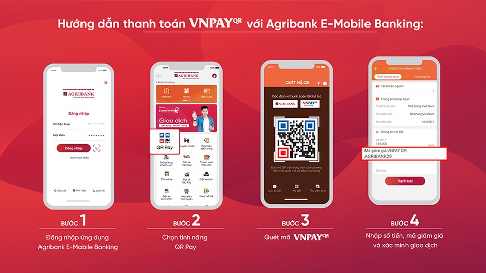 Quét Vnpay QR nhận mưa ưu đãi cùng Agribank e-Mobile Banking - 2 Quét Vnpay QR nhận mưa ưu đãi cùng Agribank e-Mobile Banking - 2