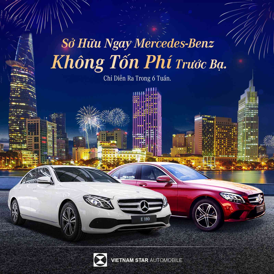 Sở hữu ngay Mercedes-Benz không tốn phí trước bạ tại Vietnam Star - 1 Sở hữu ngay Mercedes-Benz không tốn phí trước bạ tại Vietnam Star - 1