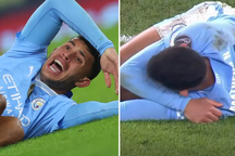 Ngôi sao Man City chấn thương kinh hoàng, CĐV "sởn da gà"
