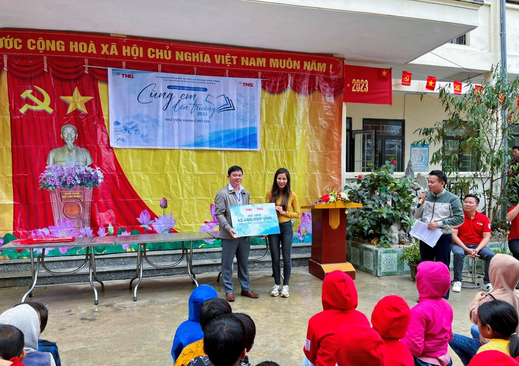 TNS Holdings xây Thư viện xanh cho em tại Hà Giang - 1 TNS Holdings xây Thư viện xanh cho em tại Hà Giang - 1