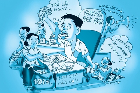 Lòng tham “nuôi” tín dụng đen 