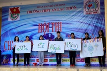 Cựu học sinh về trường hỗ trợ thầy tổ chức thi "bảo vệ môi trường"