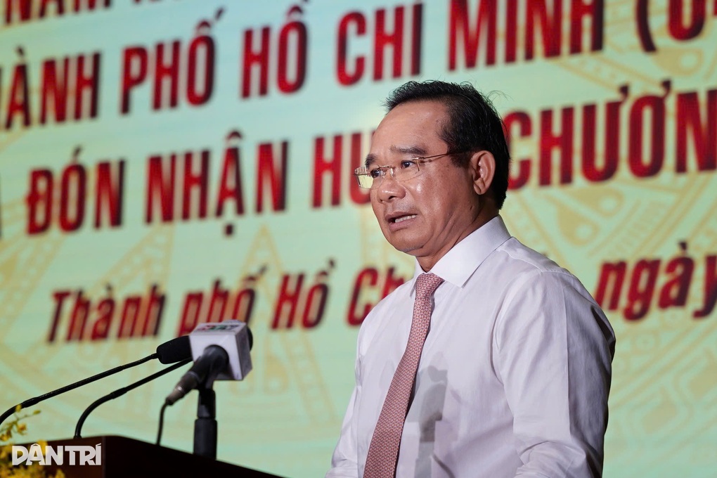 Lực lượng vũ trang TPHCM đón nhận Huân chương Quân công hạng Ba - 2 Lực lượng vũ trang TPHCM đón nhận Huân chương Quân công hạng Ba - 2