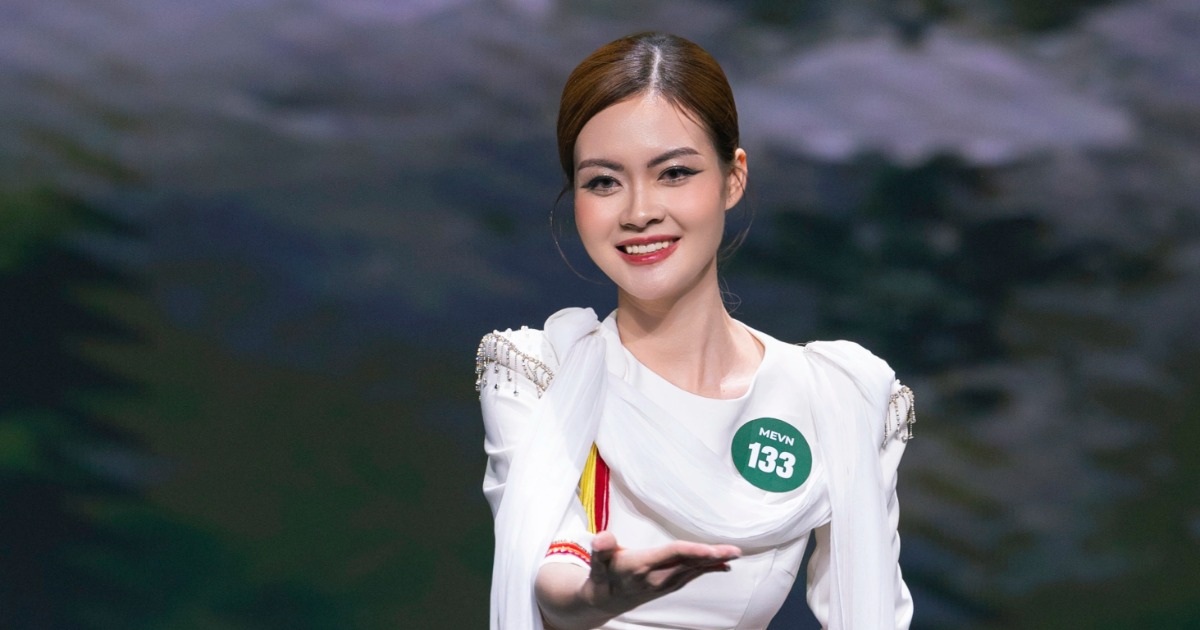 Cô gái 28 tuổi lần đầu thi nhan sắc, gây chú ý ở Hoa hậu Trái đất Việt Nam
