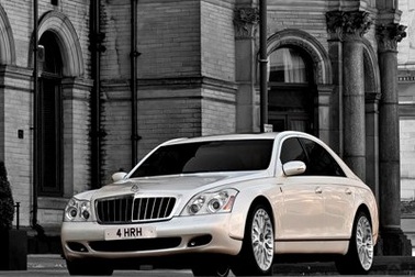 Maybach 57 độ ăn theo đám cưới hoàng gia Anh