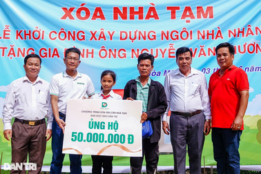 Khởi công ngôi nhà nhân ái ở Hậu Giang