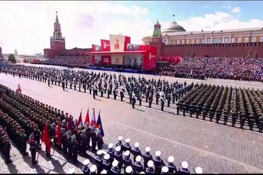 Khoảnh khắc ấn tượng trong duyệt binh Ngày Chiến thắng