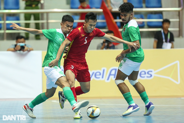 Tuyển futsal Việt Nam mất cơ hội lên ngôi đầu bảng ở SEA Games