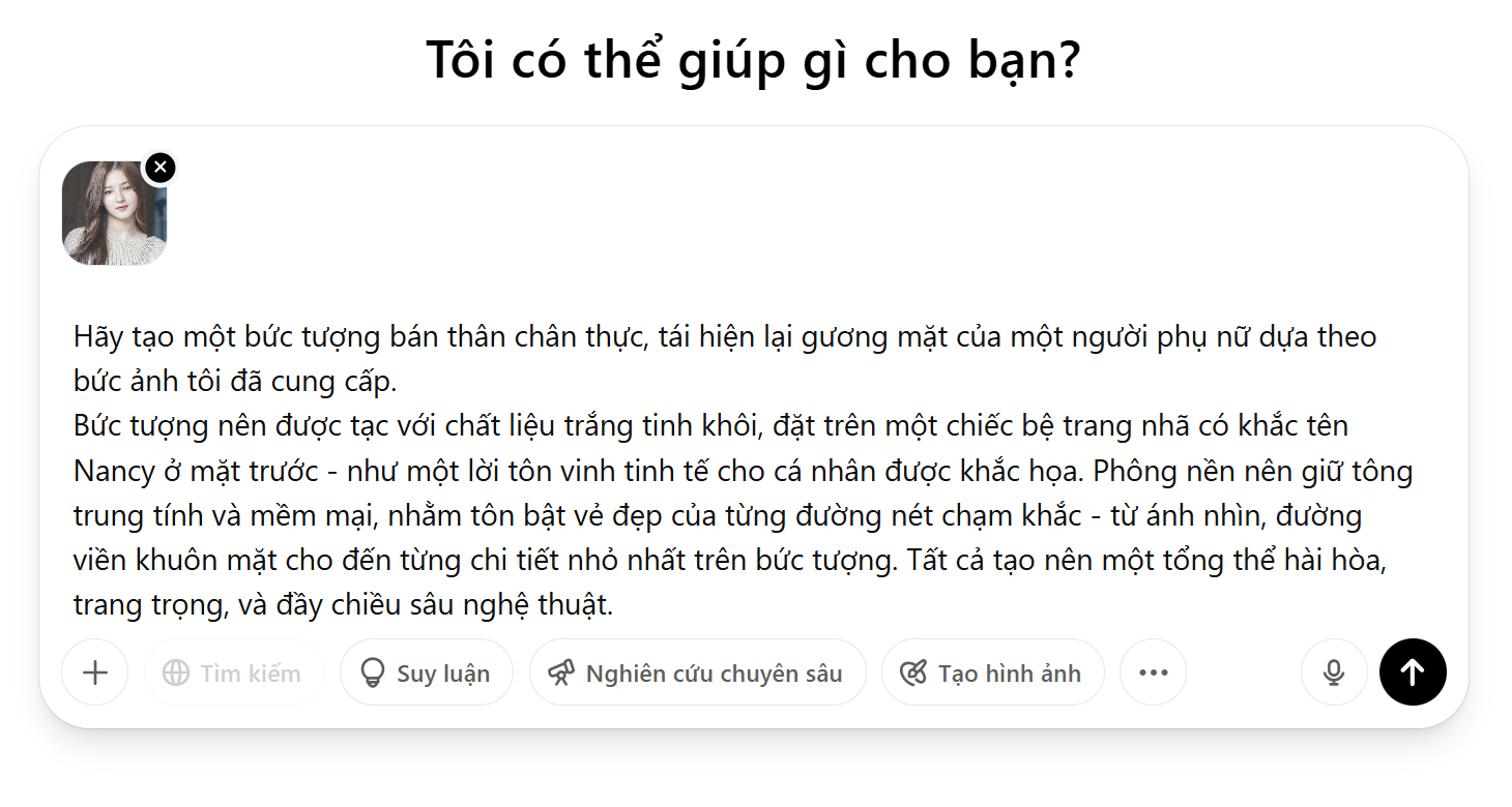 Cách dùng AI tạo bức ảnh tượng bán thân với gương mặt của chính bạn - 2 Cách dùng AI tạo bức ảnh tượng bán thân với gương mặt của chính bạn - 2