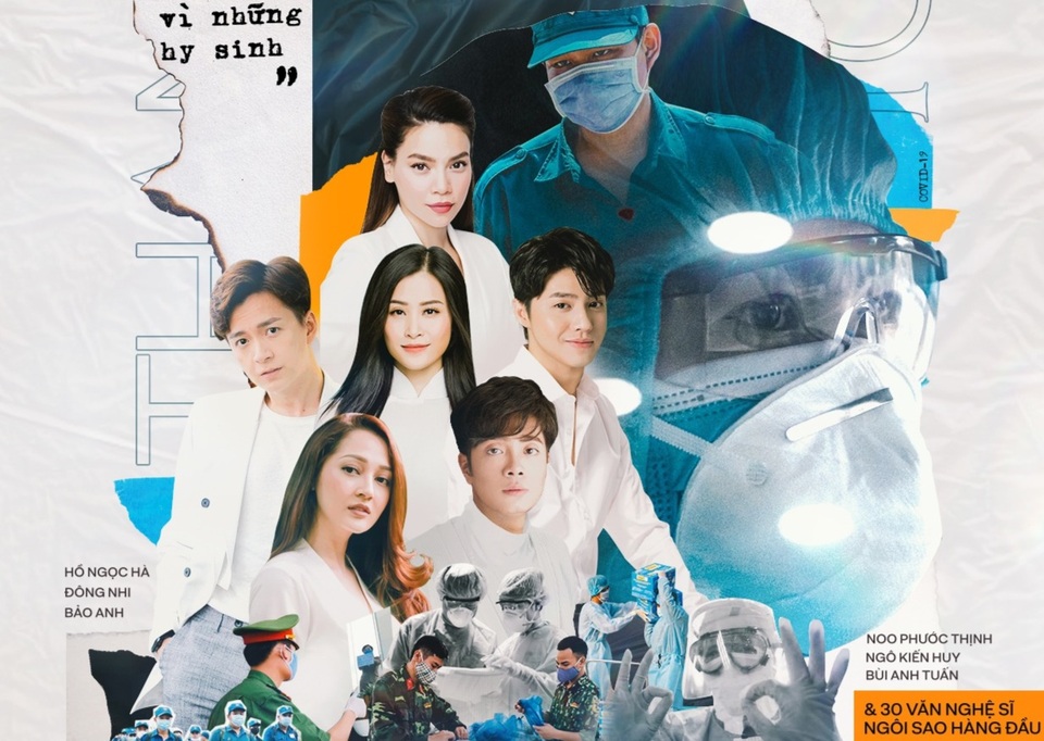 Nghệ sĩ Việt gửi lời tri ân các chiến binh thầm lặng chống dịch Covid-19 - 1 Nghệ sĩ Việt gửi lời tri ân các chiến binh thầm lặng chống dịch Covid-19 - 1