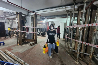 Chung cư mini bị nứt ở quận Thanh Xuân: Công trình xây sai phép