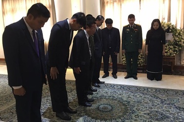 Đại sứ quán Việt Nam tại Myanmar tổ chức Lễ viếng nguyên Thủ tướng Phan Văn Khải