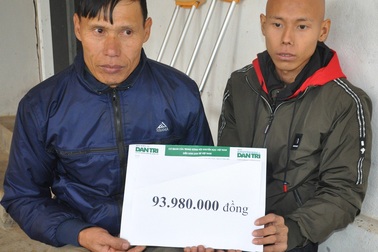 Gần 94 triệu đến với em Phát bị ung thư xương