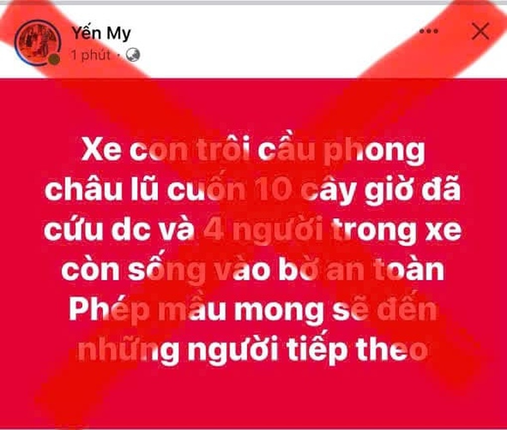 Triệu tập nhóm người đăng tin sai về vỡ đê Yên Lập, sập cầu Phong Châu - 2 Triệu tập nhóm người đăng tin sai về vỡ đê Yên Lập, sập cầu Phong Châu - 2