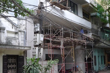 Nhà đang tranh chấp, quận Ba Đình vẫn “gật đầu” cho thi công