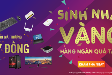 Sinh nhật vàng nhận hàng ngàn quà tặng từ TLC