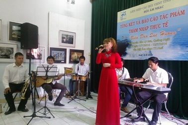 Nhiều sáng tác âm nhạc chất lượng về biển đảo 