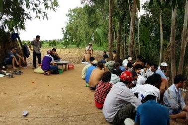 Triệt phá trường gà, bắt giữ 29 con bạc