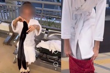 Khách thay đồ giữa ga Metro số 1 TPHCM "thao tác rất nhanh"