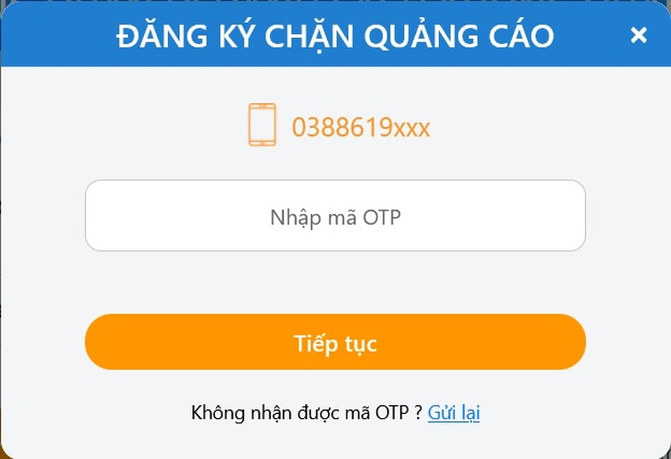 Hướng dẫn đăng ký thuê bao di động vào danh sách chặn cuộc gọi rác - 3 Hướng dẫn đăng ký thuê bao di động vào danh sách chặn cuộc gọi rác - 3