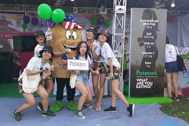 Potato USA đồng hành cùng Color Me Run 2019