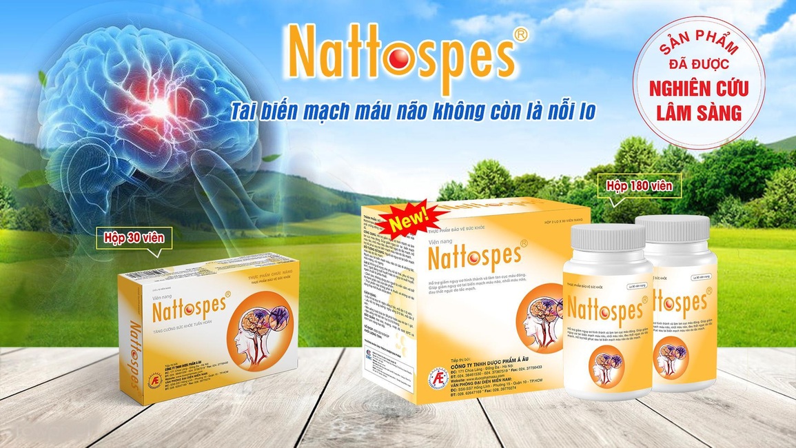 Cải thiện bệnh tắc nghẽn mạch máu não nhờ sản phẩm Nattospes - 4 Cải thiện bệnh tắc nghẽn mạch máu não nhờ sản phẩm Nattospes - 4